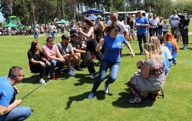 Szpitalna ekipa na pikniku rodzinnym w Dobiegniewie 9