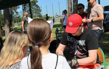 Szpitalna ekipa na pikniku rodzinnym w Dobiegniewie 15