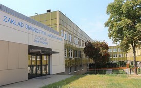 Punkt pobrań szpitalnego laboratorium to całkiem nowa część szpitala przy ul. Dekerta 7