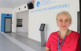 Punkt pobrań szpitalnego laboratorium to całkiem nowa część szpitala przy ul. Dekerta 9