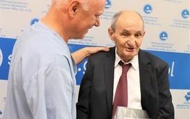 Prof. Eugeniusz Murawski żegna się ze szpitalem 7