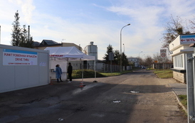 Wymazy COVID w szpitalnych punktach 1