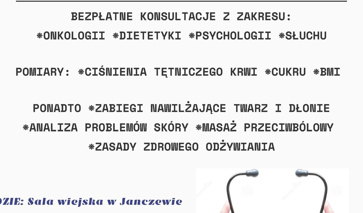 Zdjęcie do W sobotę zadbaj o swoje zdrowie